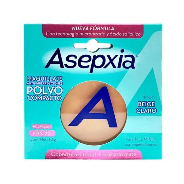 Asepxia Polvo Claro Mate