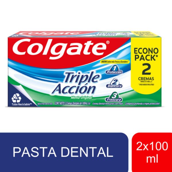 Colgate Cre/Dent Tri/Ac100Mlx2
