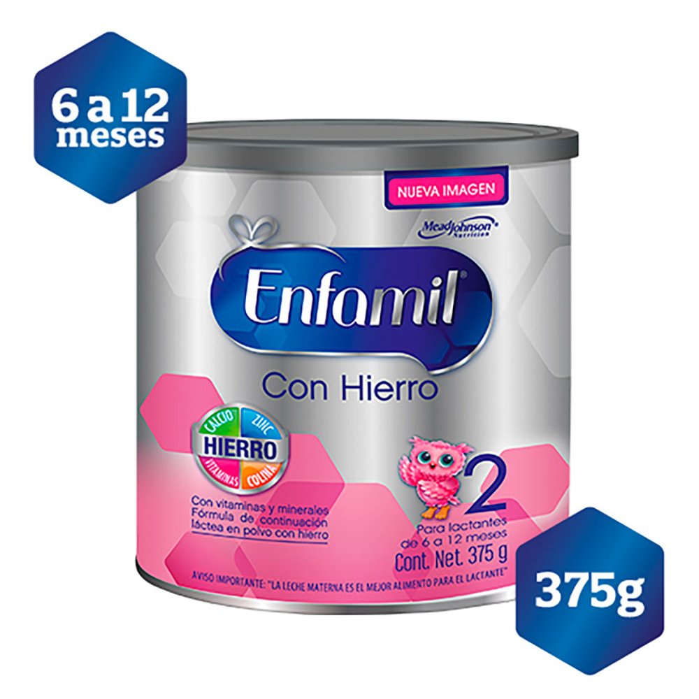 ENFAMIL-2-CHIERRO-375GR-1.jpg Enfamil 2 C/Hierro 375Gr - Imagen 1