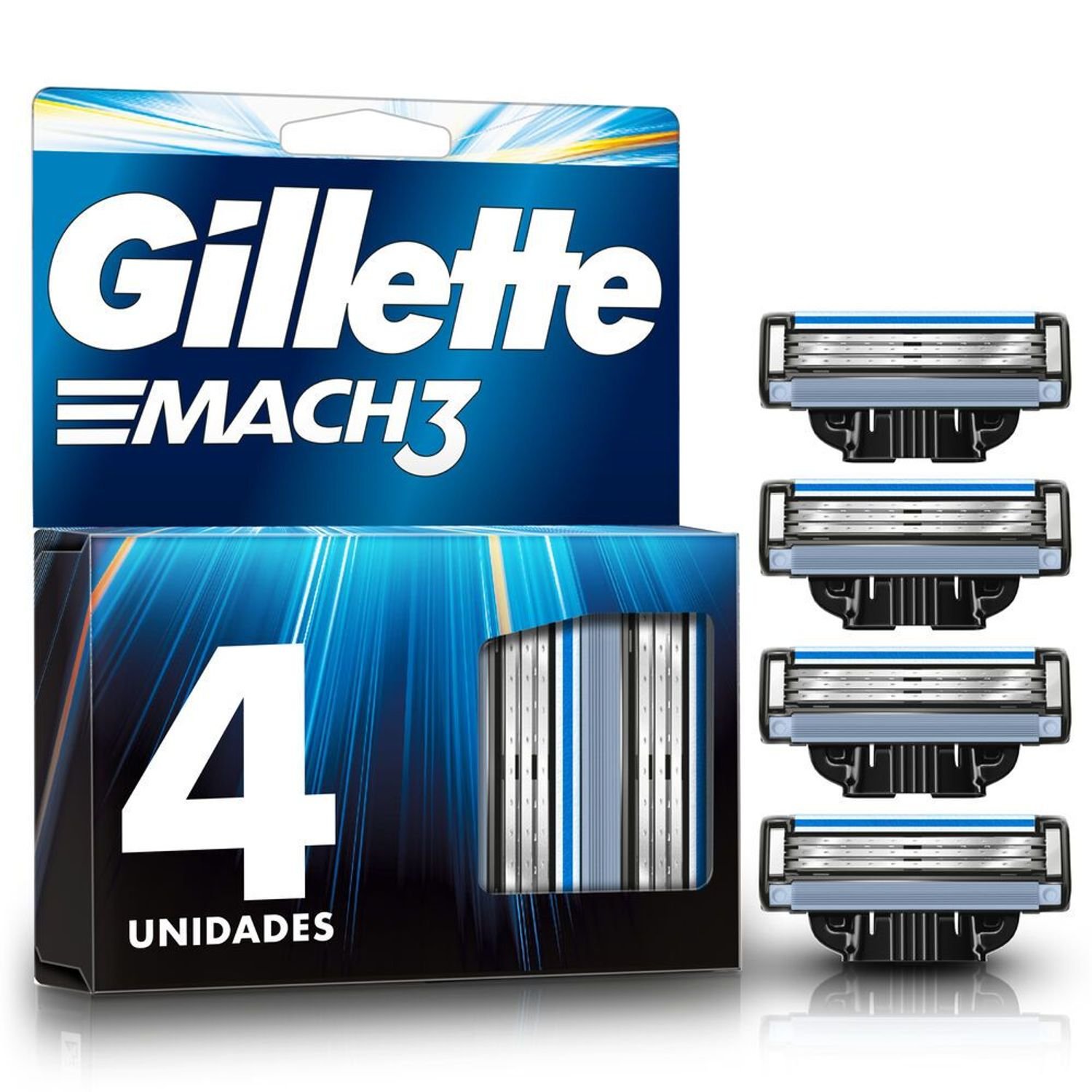 GILLETE-MACH3-RPTOx4-1.jpeg Gillete Mach3 Rptox4 - Imagen 1