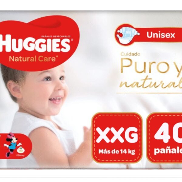 Huggies Nat Care Pu/Na Xxg X40
