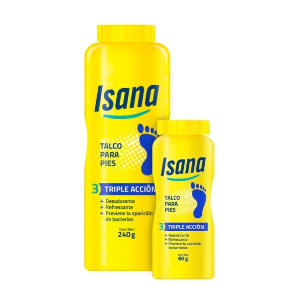 Isana Talco 240Gr+60Gr