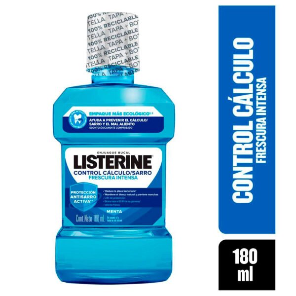 Listerine Cont Cal Zero 180Ml