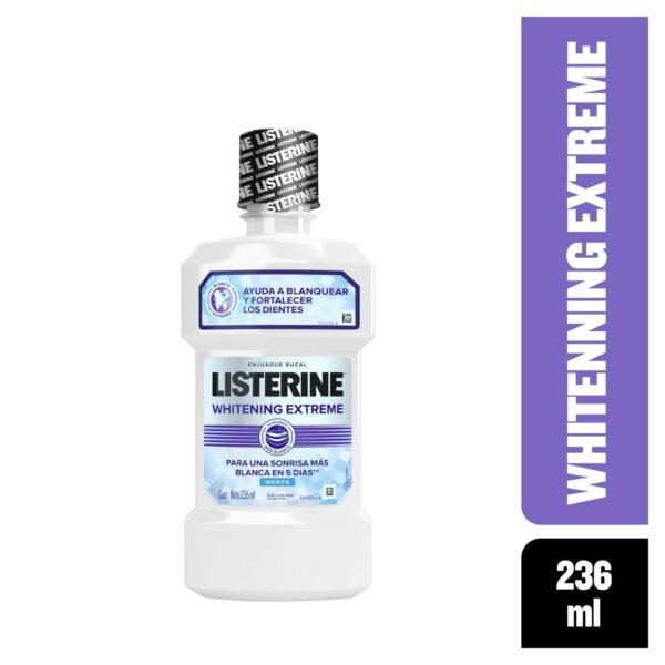 Listerine Whitening Extre X236
