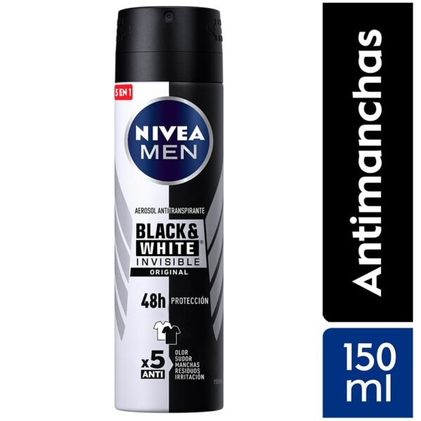 Nivea Spray Men Bla/W Origi150
