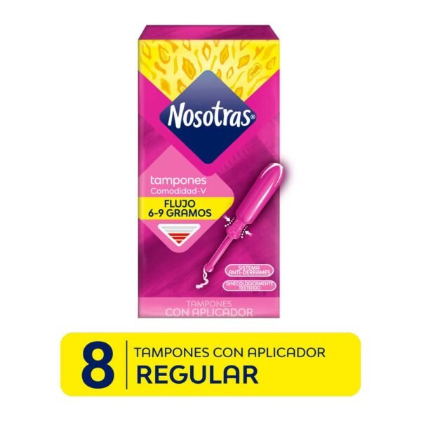 Nosotras Tampon Aplic/Regu X8