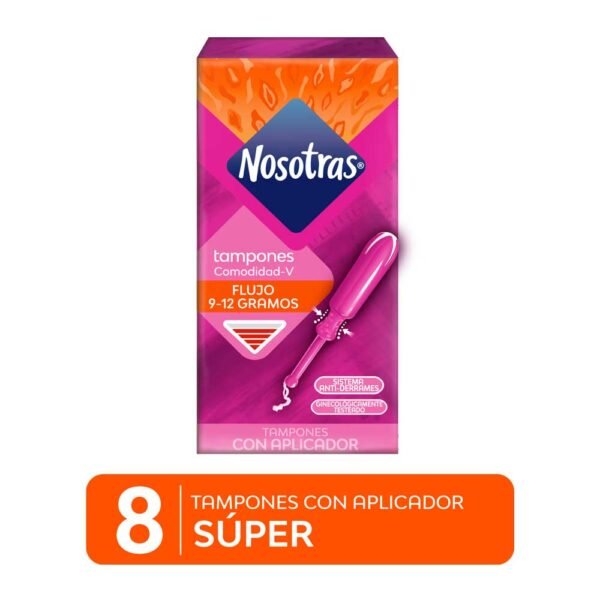 Nosotras Tampon Aplic/Super X8
