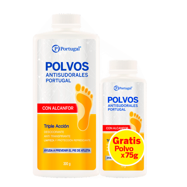 Polvo Antisud.300 Gr+Alcanf75G
