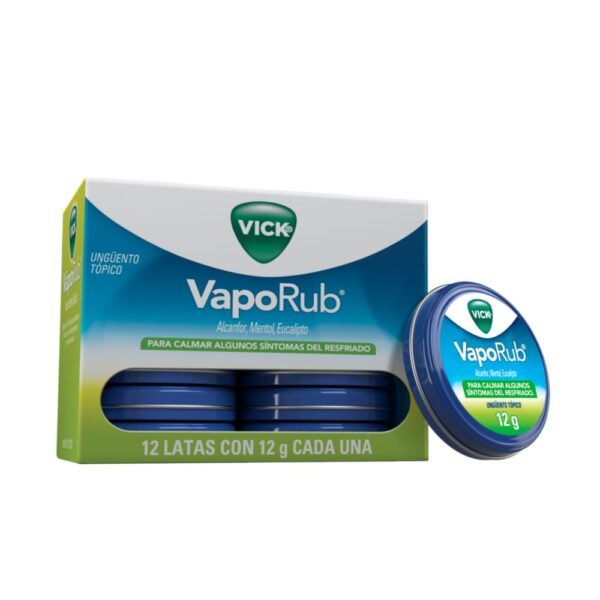 Vick Vaporub Lat-12Grx12 Latas