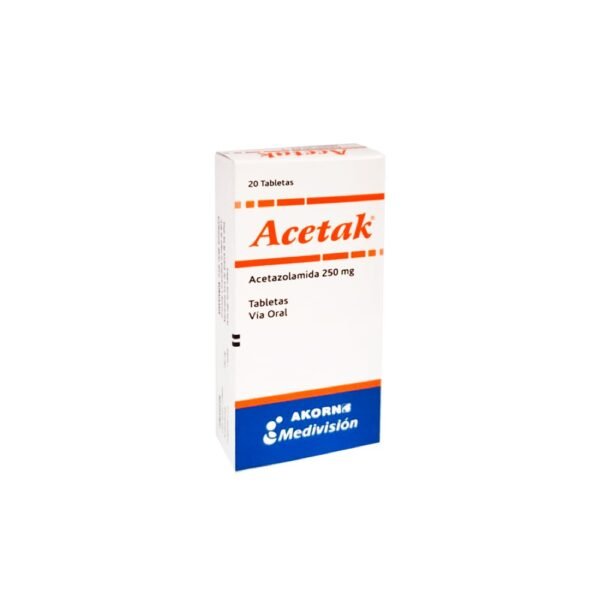 Acetak 250mg X 20 TAB