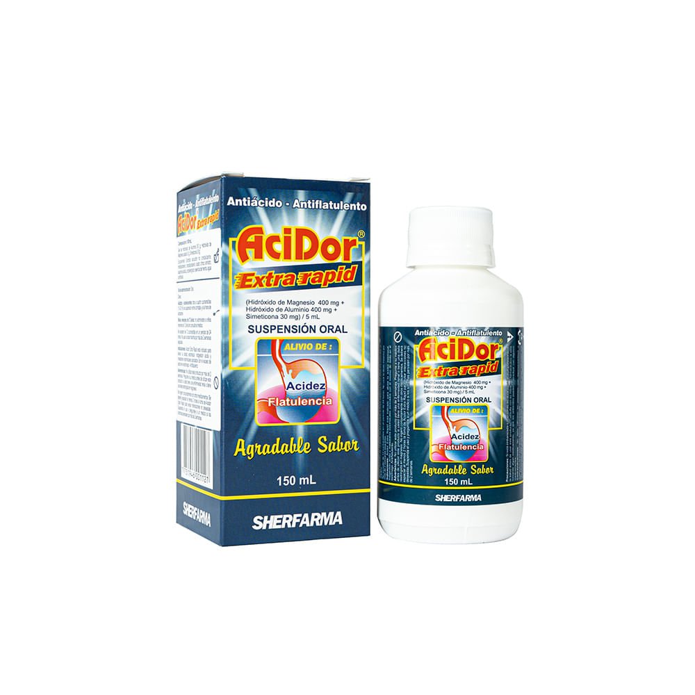 ACIDOR EXTRA RAPID SUSP X150ML 1 Acidor Extra Rapid Susp X150ml - Imagen 1