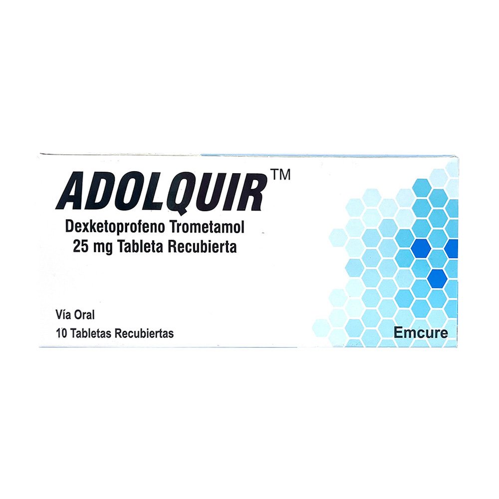 ADOLQUIR 25MG TAB RECUB. X 10 1 ADOLQUIR 25MG TAB RECUB. X 10 - Imagen 1
