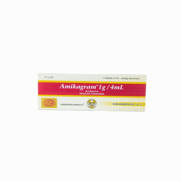 Amikagram 1gr X 1 Amp