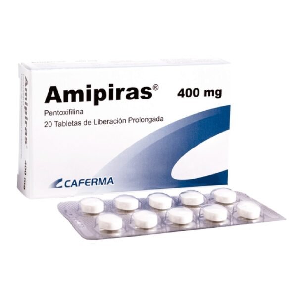 Amipiras 400mg X 20 TAB