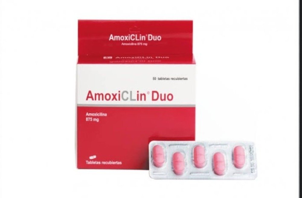 AMOXICLIN DUO 875MG X50TAB 1 AMOXICLIN DUO 875MG X50TAB - Imagen 1