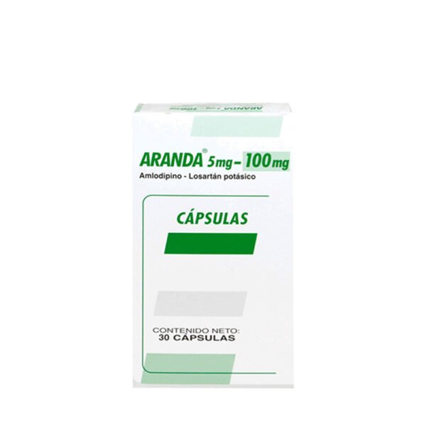 Aranda 5/100mg X30 Caps