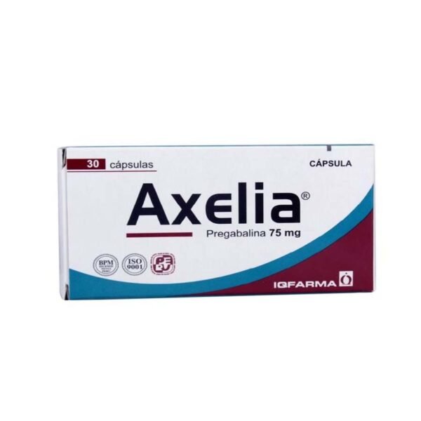 Axelia Caps 75mg X30 Tabletas