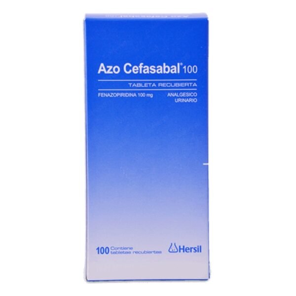 Azo-cefasabal Tabx100mgx100