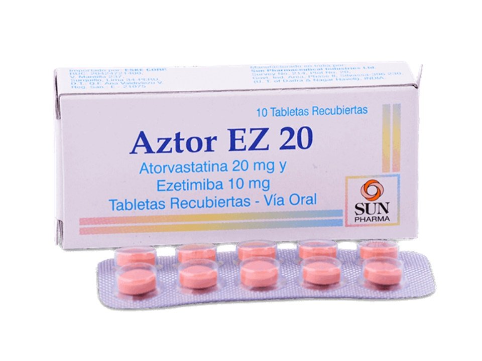 AZTOR EZ 2010MG 10 TAB 1 AZTOR EZ 20/10MG 10 TAB - Imagen 1