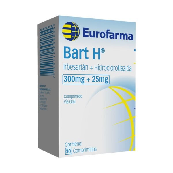 Bart H 300/25mg X30 Tab#