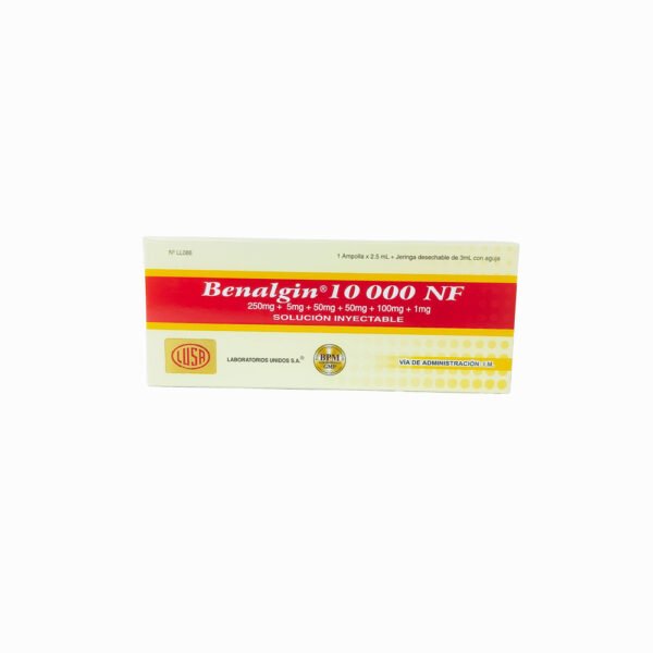 Benalgin Nf 10000 Amp X2.5ml