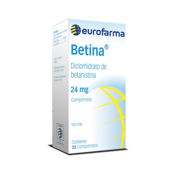 BETINA 24MG X 30 COMP