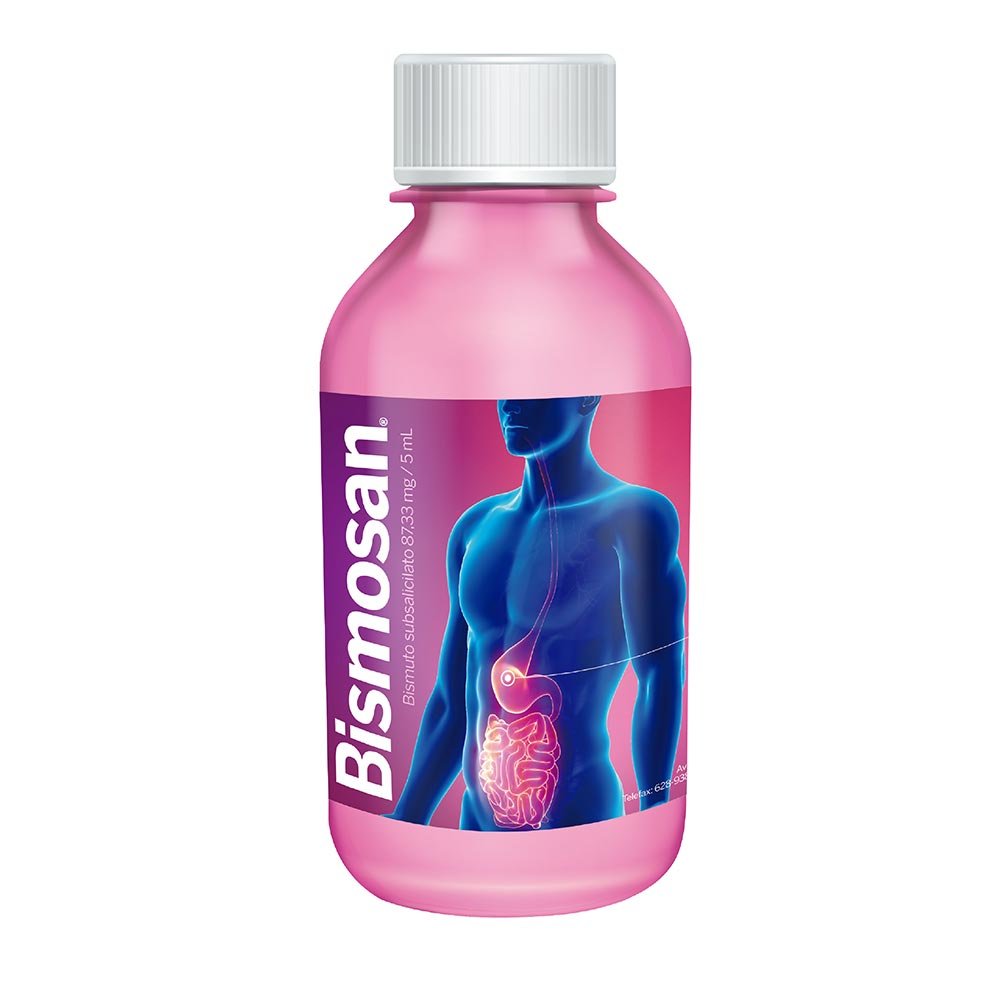 BISMOSAN FCO 150 ML 1 Bismosan Fco 150 ML ** - Imagen 1