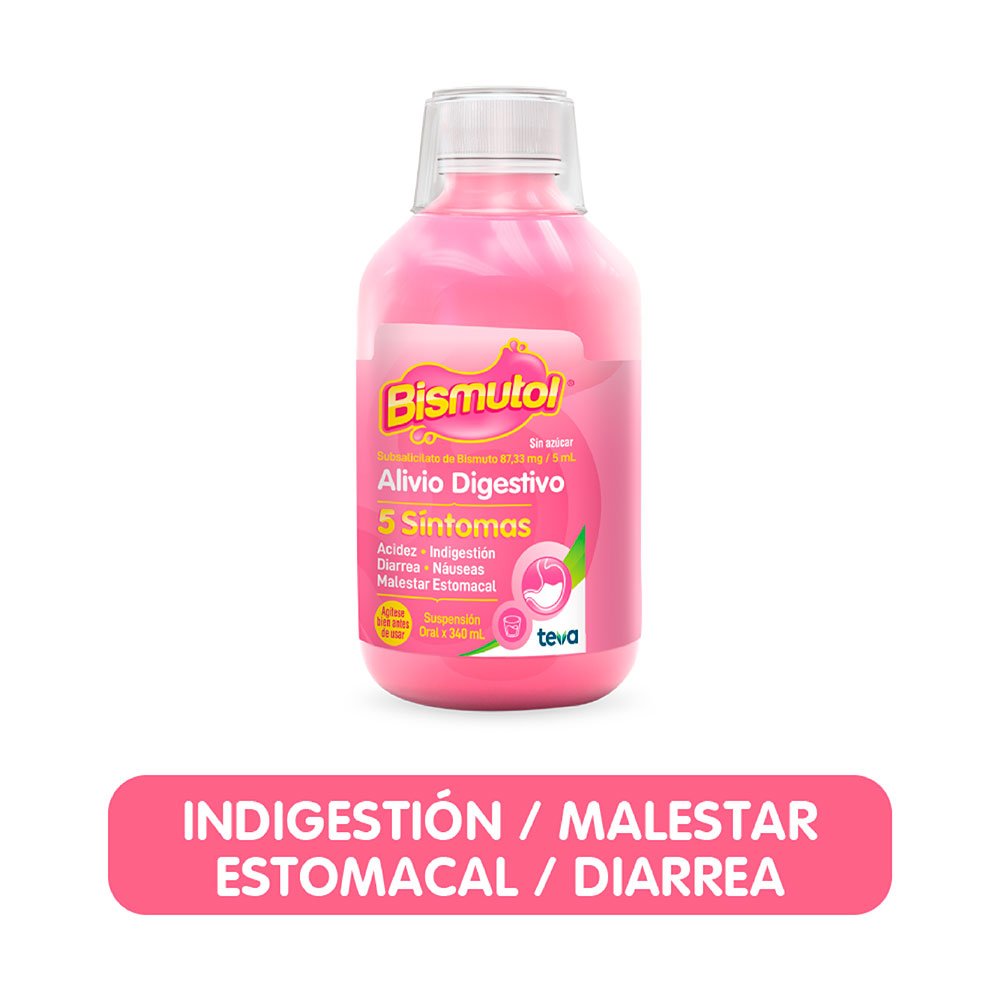 BISMUTOL SUSP 340ML 1 Bismutol Susp 340ml - Imagen 1