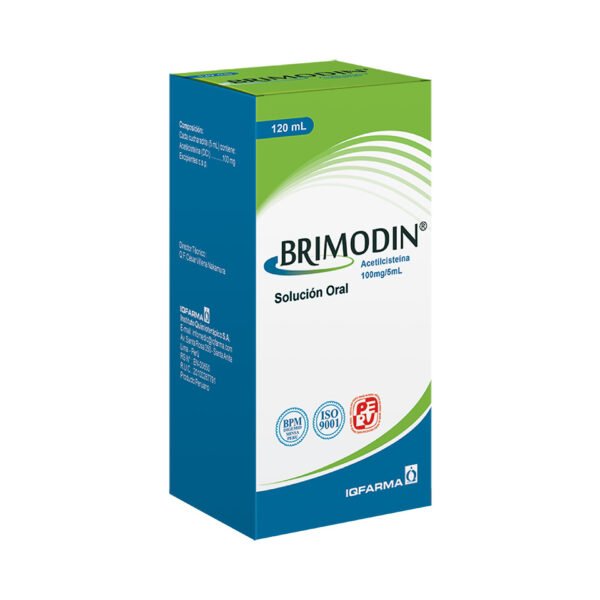BRIMODIN 100MG/5ML X 120 ML