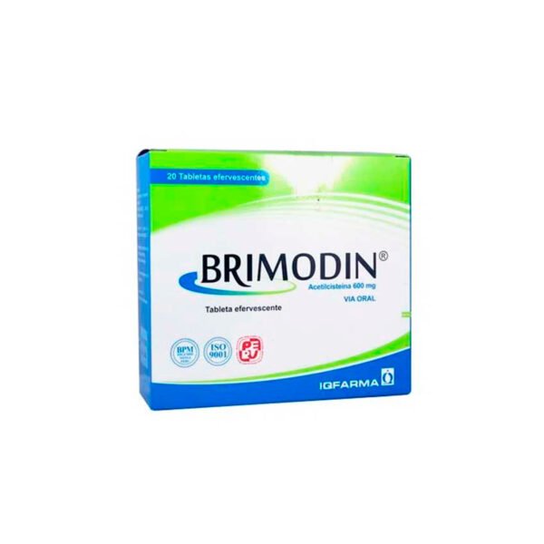 Brimodin 600mg X20 TAB Eferve
