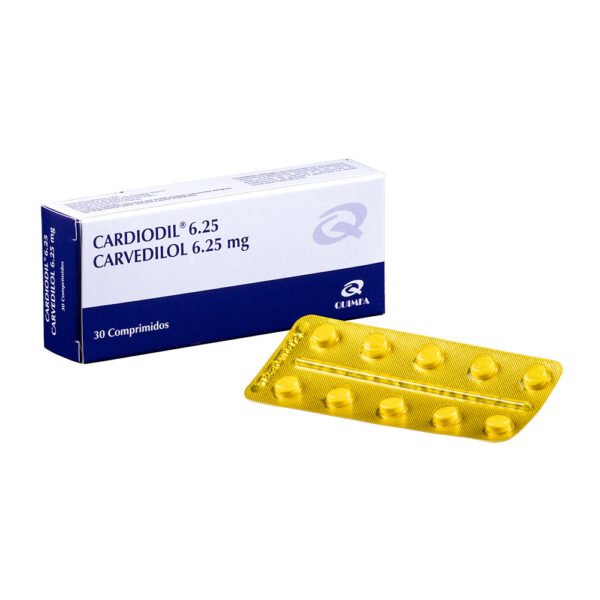 Cardiodil 6.25 X30 TAB