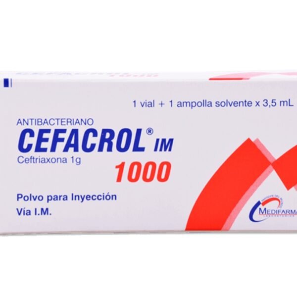 Cefacrol Im 1gr Ampolla