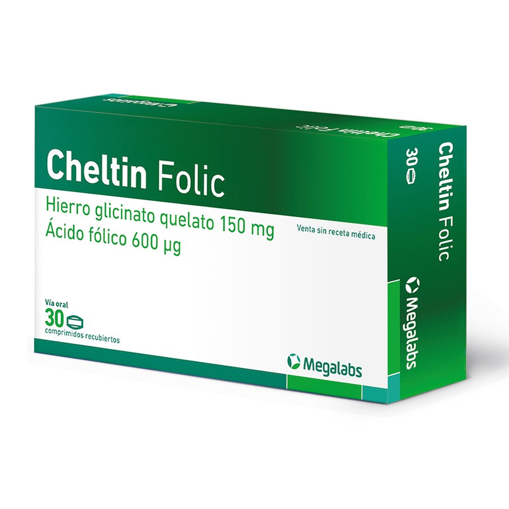 CHELTIN FOLIC X30TAB# 1 Cheltin Folic X30tab# - Imagen 1