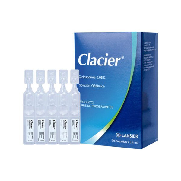 Clacier Ocuvial 0.05% X30 Vial