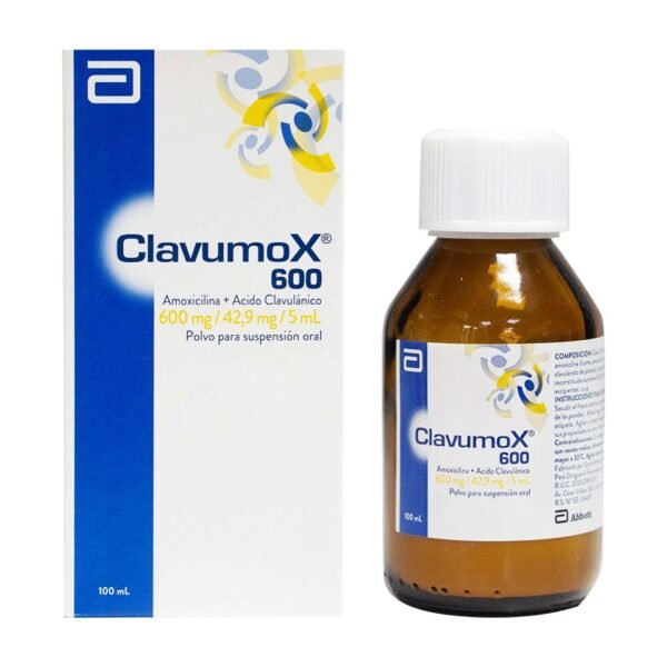 Clavumox 600mg+42.9mg/5ml 100m