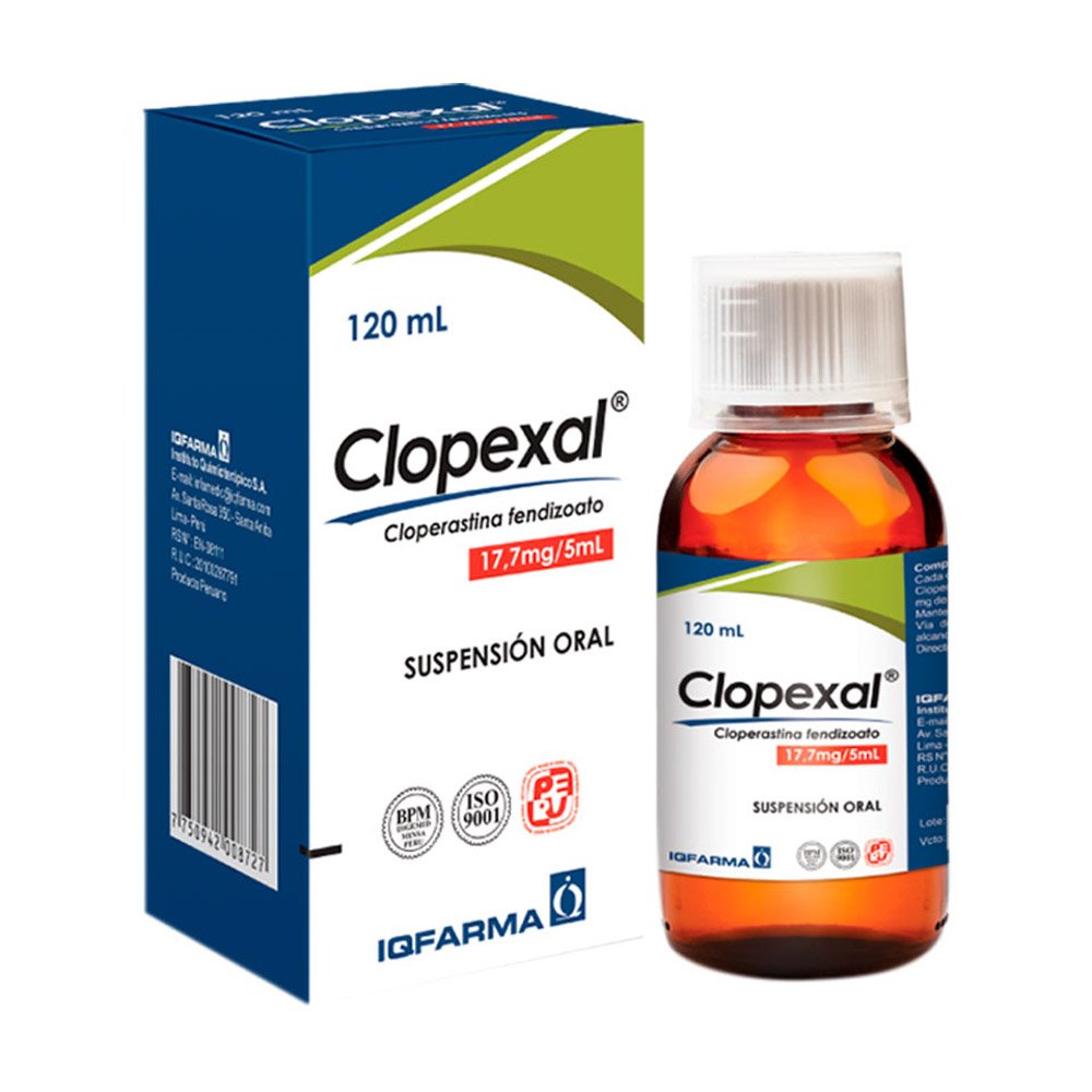CLOPEXAL 17.7MG5ML SUSP X120M 1 CLOPEXAL 17.7MG/5ML SUSP X120M - Imagen 1