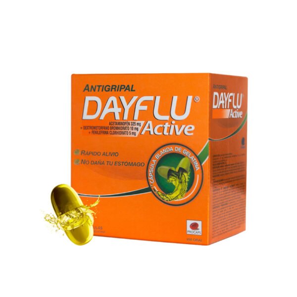 Dayflu Active X100 Cap Blandas