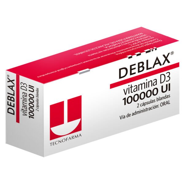 Deblax 100000ui X2 Caps