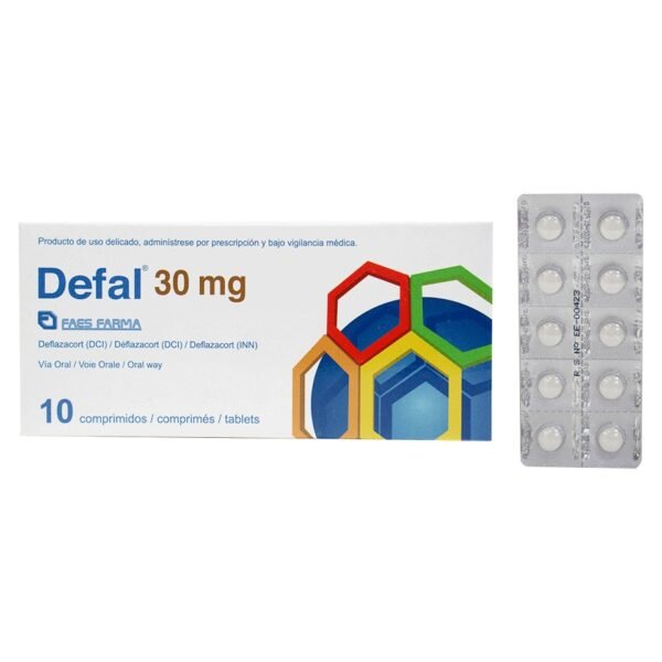 DEFAL 30MG X 10 COMPRIMIDOS