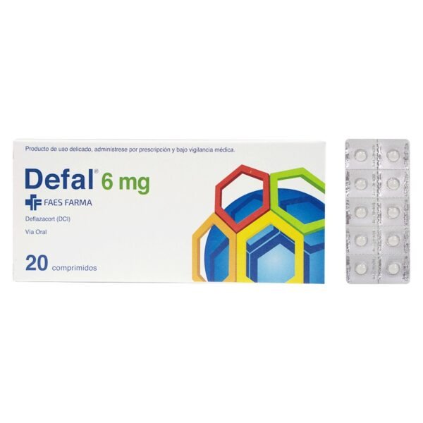 Defal 6mg X20 Tabletas