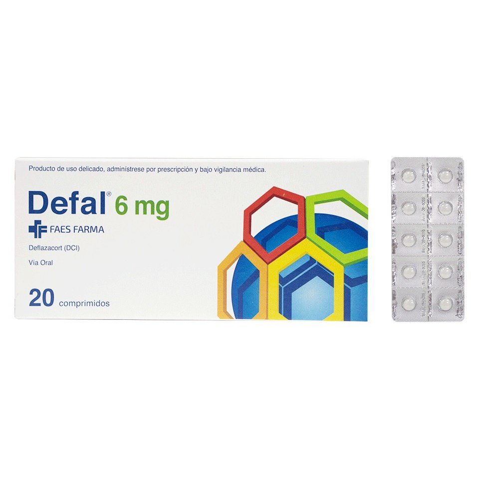 DEFAL 6MG X20 TABLETAS 1 Defal 6mg X20 Tabletas - Imagen 1