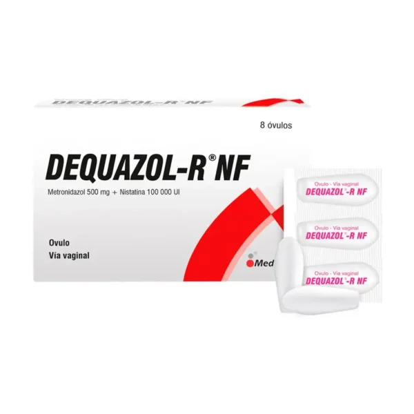 DEQUAZOL-R NF OVULOS CAJ X8