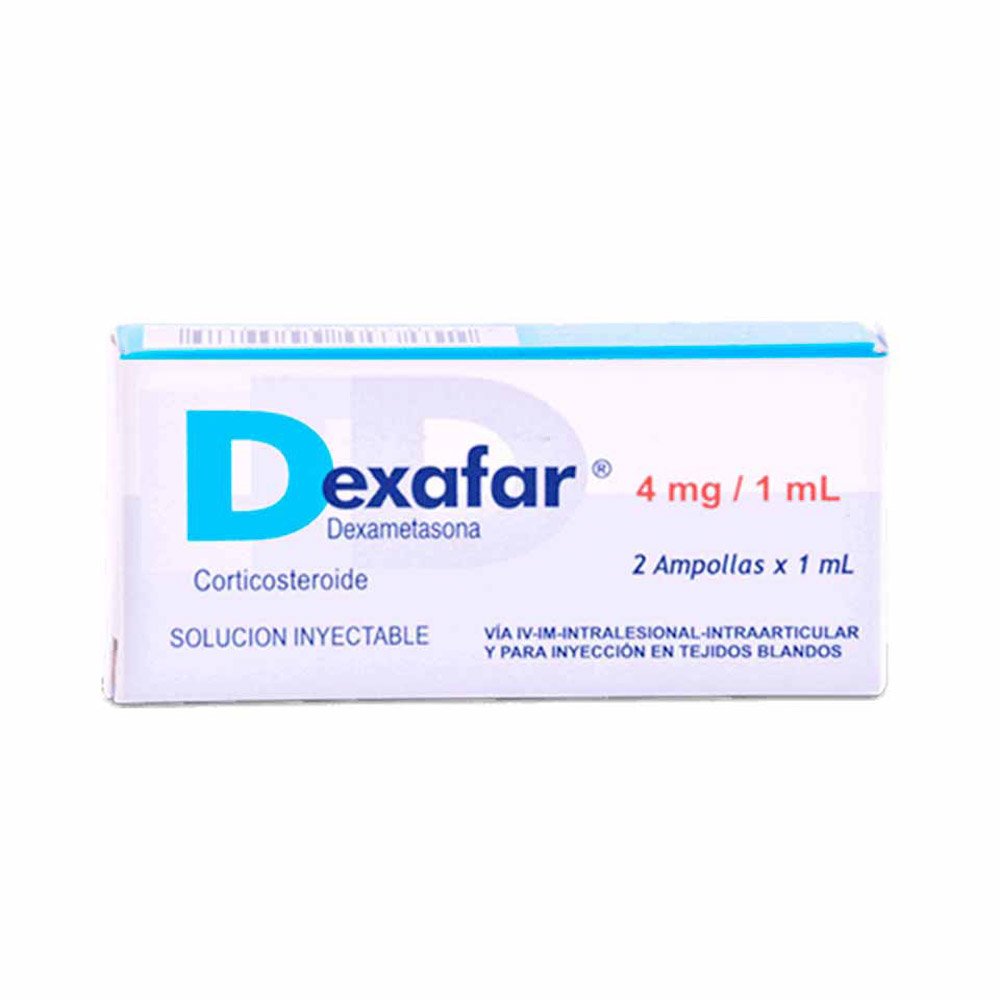 DEXAFAR 4MG AMP CJA X2AMP 1 Dexafar 4mg Amp Cja X2amp - Imagen 1