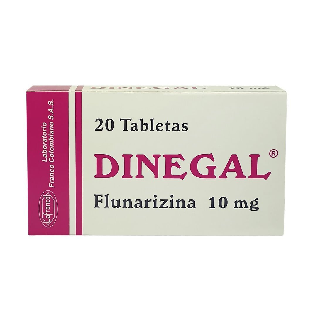 DINEGAL TABx10MGx20 1 DINEGAL TABx10MGx20 - Imagen 1