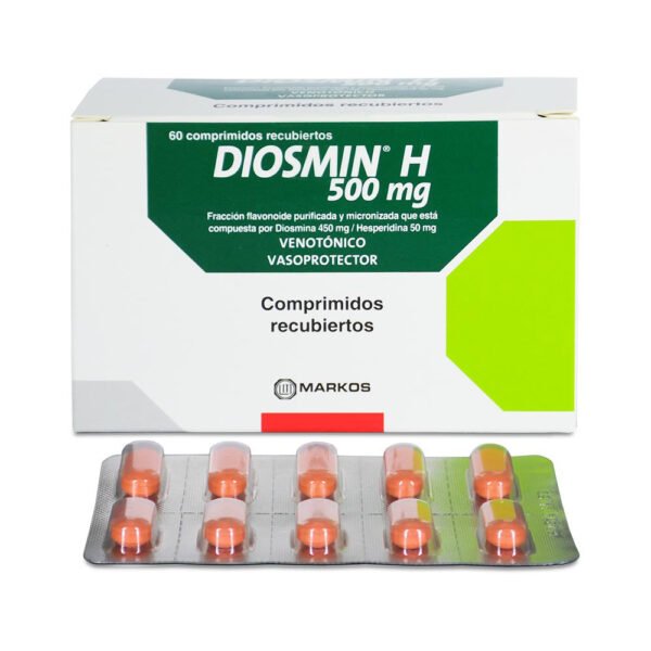 Diosmin H 500mg X60tabletas