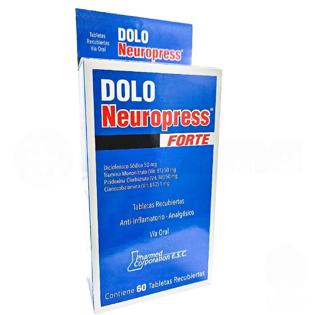DOLO NEUROPRESS F X60 TAB 1 DOLO NEUROPRESS F-NF X60 CAP** - Imagen 1