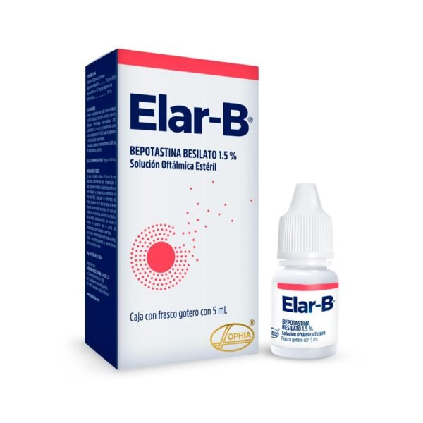 Elar-b 1.5% Got.oft X5ml