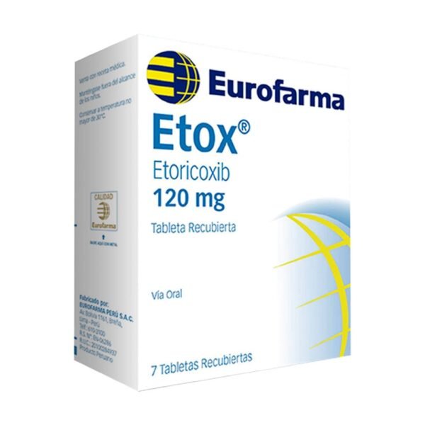 Etox 120mg 7 TAB