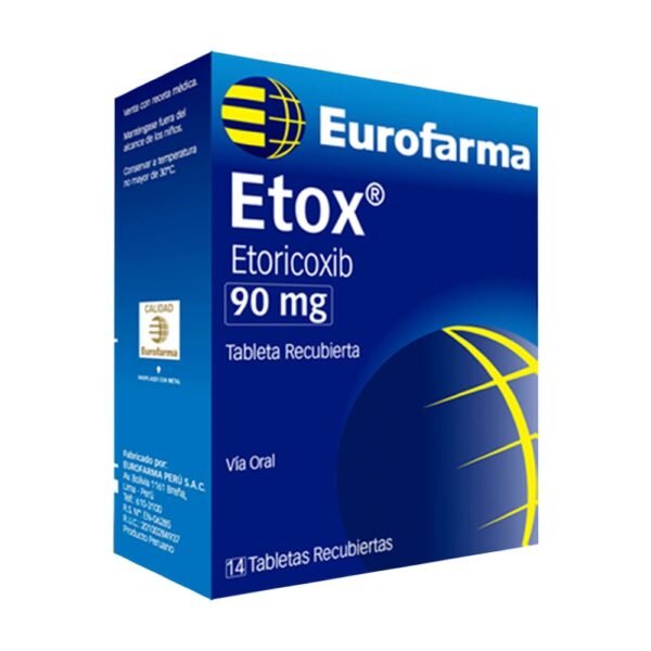 Etox 90mg 14 TAB