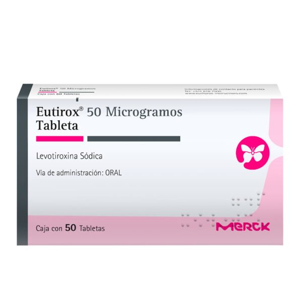 Eutirox 50mcg 50 Tab#